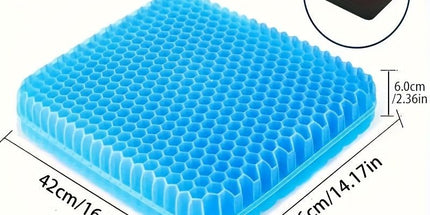 Ultra-Comfort Gel Seat Cushion for Office & Car