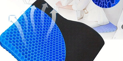 Ultra-Comfort Gel Seat Cushion for Office & Car