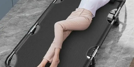Foldable Oxford Cloth Sun Lounger with Headrest