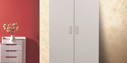 NNECN Two-Door Hanging Wardrobe