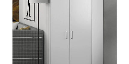 NNECN Two-Door Hanging Wardrobe