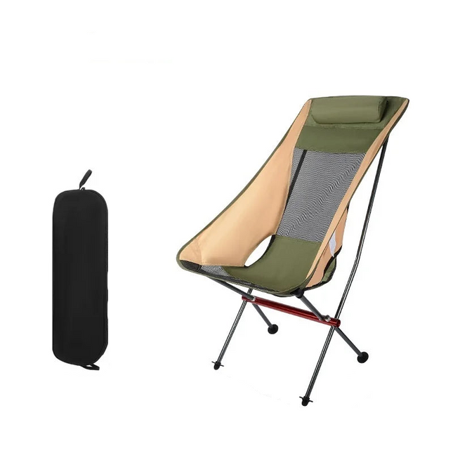 Ultralight Folding Moon Chair Big Green