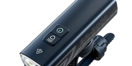 Rechargeable LED Bike Light Set Black