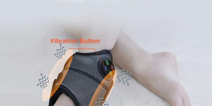 Electric Foot Ankle Massager with Heat Black