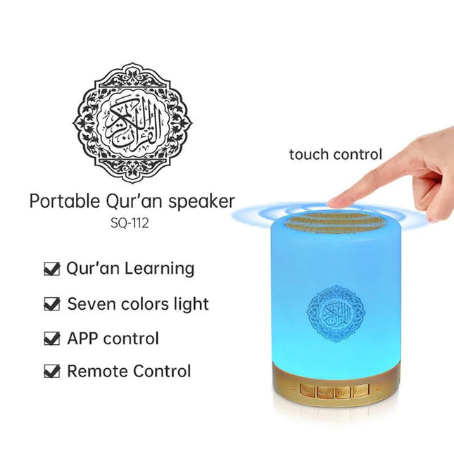 Night Light Bluetooth Quran Speaker White