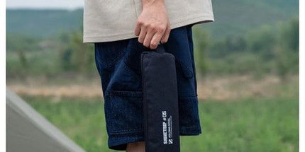 Ultra-Light Folding Camping Stool Black
