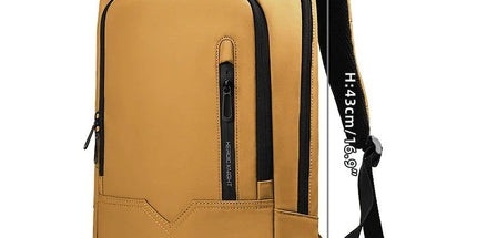 15.6-Inch Thin Laptop Backpack Yellow