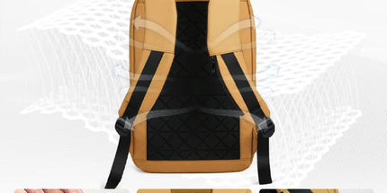 15.6-Inch Thin Laptop Backpack Yellow
