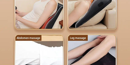 Electric Cervical Pillow Massager Black