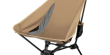 Portable High-Back Camping Chair Khaki