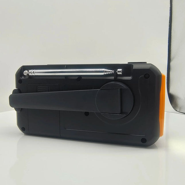 Emergency Hand Crank Solar Radio Yellow