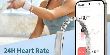No-Screen Smart Watch Silver