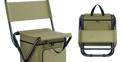 Folding Camping Chair with Carry Bag Green
