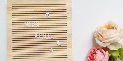 Natural Wood Letter Board