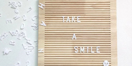 Natural Wood Letter Board