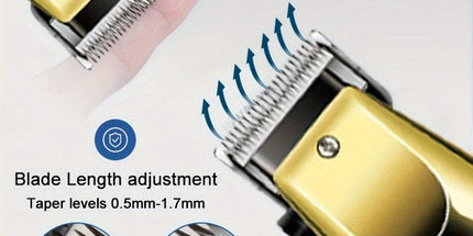 3pcs Men's Electric Hair Clippers Kit