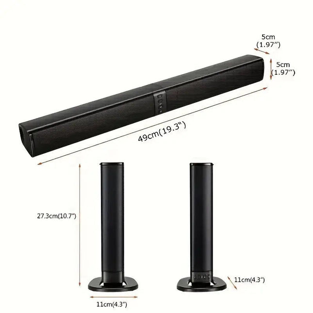 20W 3D Home Theater Stereo Surround Wireless Speaker