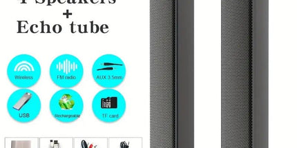 20W 3D Home Theater Stereo Surround Wireless Speaker