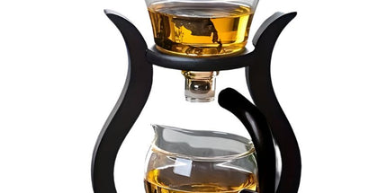 Lazy Kung Fu Glass Teapot Set with Infuser