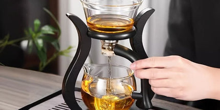 Lazy Kung Fu Glass Teapot Set with Infuser