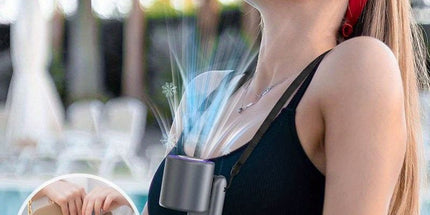 Portable Handheld Turbo Fan with Cooling Tech