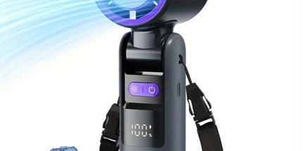 Portable Handheld Turbo Fan with Cooling Tech