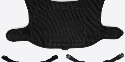Size L Black Ultimate Dog Harness Vest with Backpack - Padded, Reflective & Adjustable for Medium to Large Breeds