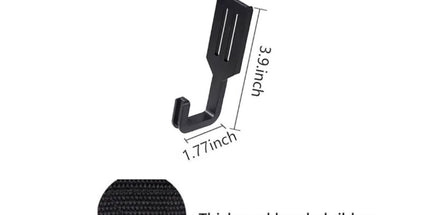 2-Piece Tree Stand Gear Hanger Set - Tactical Webbing Straps with 5 Hooks for Hunting & Camping