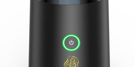Portable Electric Oud Bukhoor Incense Burner with Speaker - USB Rechargeable Aroma Diffuser for Car and Home - Fits Australian Cup Holders - 98mm