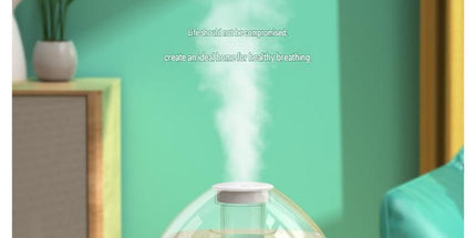 Blue 1.5L Ultrasonic Humidifier with 360° Rotating Mist Nozzle, Quiet Aroma Diffuser & 7-Color Night Light, ABS Desktop Air Moisturizer for Bedroom, Office & Home