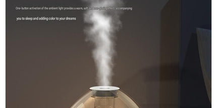 Blue 1.5L Ultrasonic Humidifier with 360° Rotating Mist Nozzle, Quiet Aroma Diffuser & 7-Color Night Light, ABS Desktop Air Moisturizer for Bedroom, Office & Home
