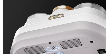 White Handheld Cordless Dust Mite Vacuum Cleaner LED Sanitizing Mattress Cleaner Dual Cup Separation Strong Suction 9000Pa Anti Allergen Home Winter Deep Cleaning Clean Portable