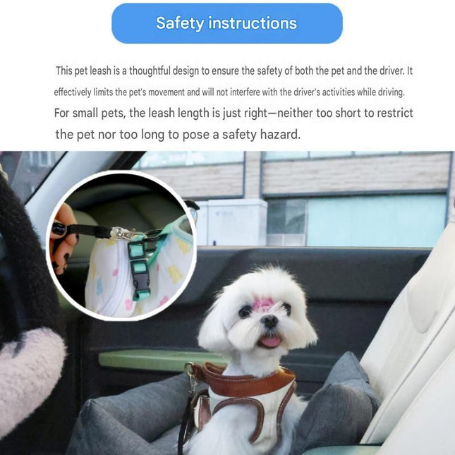Winter Pet Warmth Bundle - Grey Self Heating Mat 36x50cm & Grey Pet Car Booster Seat 55x40cm Non-Slip Safe Travel Sofa Bed for Small Dogs Cats Indoor Use