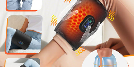 Air Compression Heated Calf Massager, with 3 Intensities, 3 Temp and 3 Airbag Massage Modes - Cordless USB Rechargeable and 360°Wrap Around Design for Home Relaxation Gift & Pain Relief Therapy