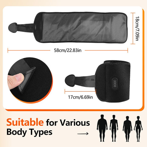 Air Compression Heated Calf Massager, with 3 Intensities, 3 Temp and 3 Airbag Massage Modes - Cordless USB Rechargeable and 360°Wrap Around Design for Home Relaxation Gift & Pain Relief Therapy