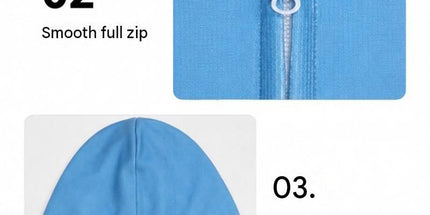 2 pack Quick Dry Microfiber Surf Poncho Towel（Style 3）-  Hooded Changing Robe with Zipper - Lightweight Beach Wrap for Swimming Travel Tyack eCommerce Solutions