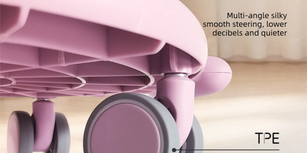 Pink Multifunctional Pilates Glider Disc - 360° Rolling Core Trainer with Resistance Band, Non-Slip Home Fitness Abdominal Machine for Abs, Glutes, Legs Tyack eCommerce Solutions