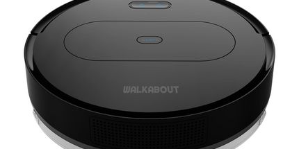 Walkabout iRoom 600 Smart Robot Vacuum and Mop With App-Based Automated Cleaning System