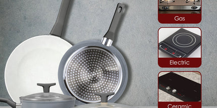 8 Pcs Clevinger Non-Stick Cookware Set