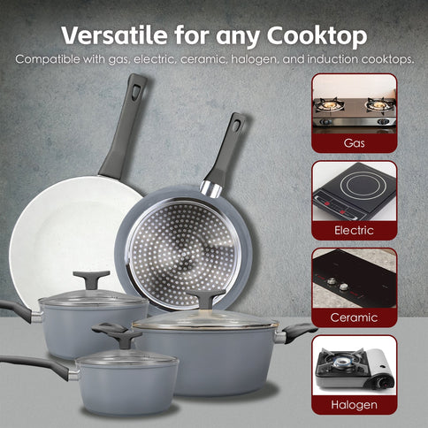 8pc Clevinger Non-Stick Cookware Set