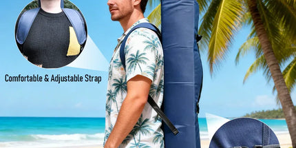 Foldable Canopy Shade Chair Outdoor Sturdy Frame Thickened Oxford Fabric Chair with Armrest Cup Holder and Carry Bag for Camping Fishing Yard Barbeque