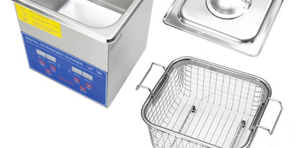 2L Ultrasonic Cleaner Lab-Grade Stainless Steel Ultrasonic Cleaning Machine Digital Heating Timer and Basket for Home and Commercial Jewellery Eyeglass