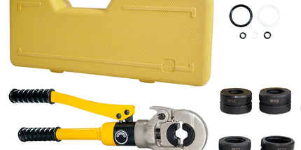 Hydraulic Pipe Crimper Plier Set Tube Plumbing Tool with Crimping Dies for Stainless Steel Pipe