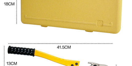Hydraulic Pipe Crimper Plier Set Tube Plumbing Tool with Crimping Dies for Stainless Steel Pipe