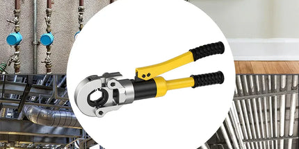 Hydraulic Pipe Crimper Plier Set Tube Plumbing Tool with Crimping Dies for Stainless Steel Pipe