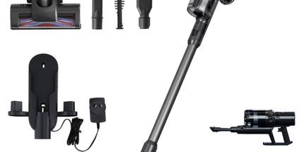 Devanti Stick Vacuum Cleaner Brushless Cordless 350W Grey