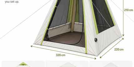 Weisshorn Inflatable Mesh Gazebo Tent, Air-Frame with Extendable Canopy Tyack eCommerce Solutions